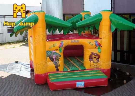 Crianças infláveis comerciais da casa do salto que saltam o leão-de-chácara inflável interno