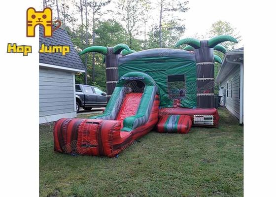 Leão-de-chácara inflável Jumper For Children de salto combinado do quintal engraçado