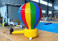 A propaganda exterior Inflatables dos balões do arco-íris moeu o logotipo personalizado