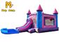 Do castelo combinado inflável do salto do leão-de-chácara da cor entretenimento exterior personalizado
