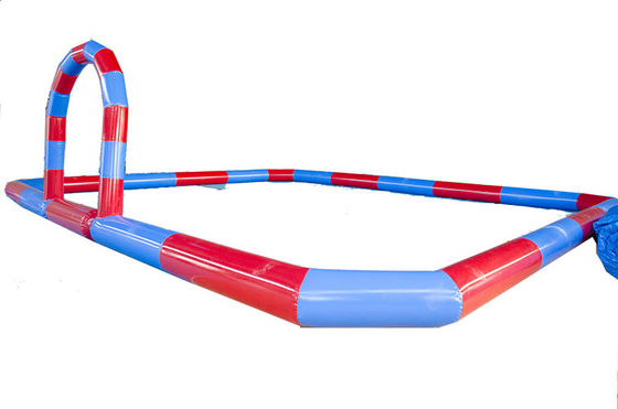 Leão-de-chácara inflável do Moonwalk de Inflatable Sport Game da cerca fechado do ar