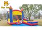 Casa de salto combinado do salto do leão-de-chácara inflável da corrediça para adultos das crianças