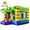 Os leões-de-chácara coloridos de Inflatables das crianças fortificam a casa 4 Mini Bounce Crocodile Design de costura