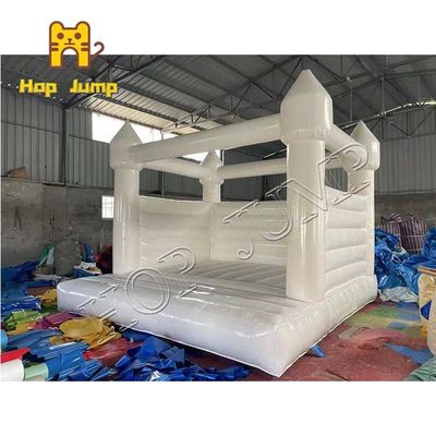 Saco de embalagem do Pvc da casa inflável branca 14ft do salto com fogo - retardador
